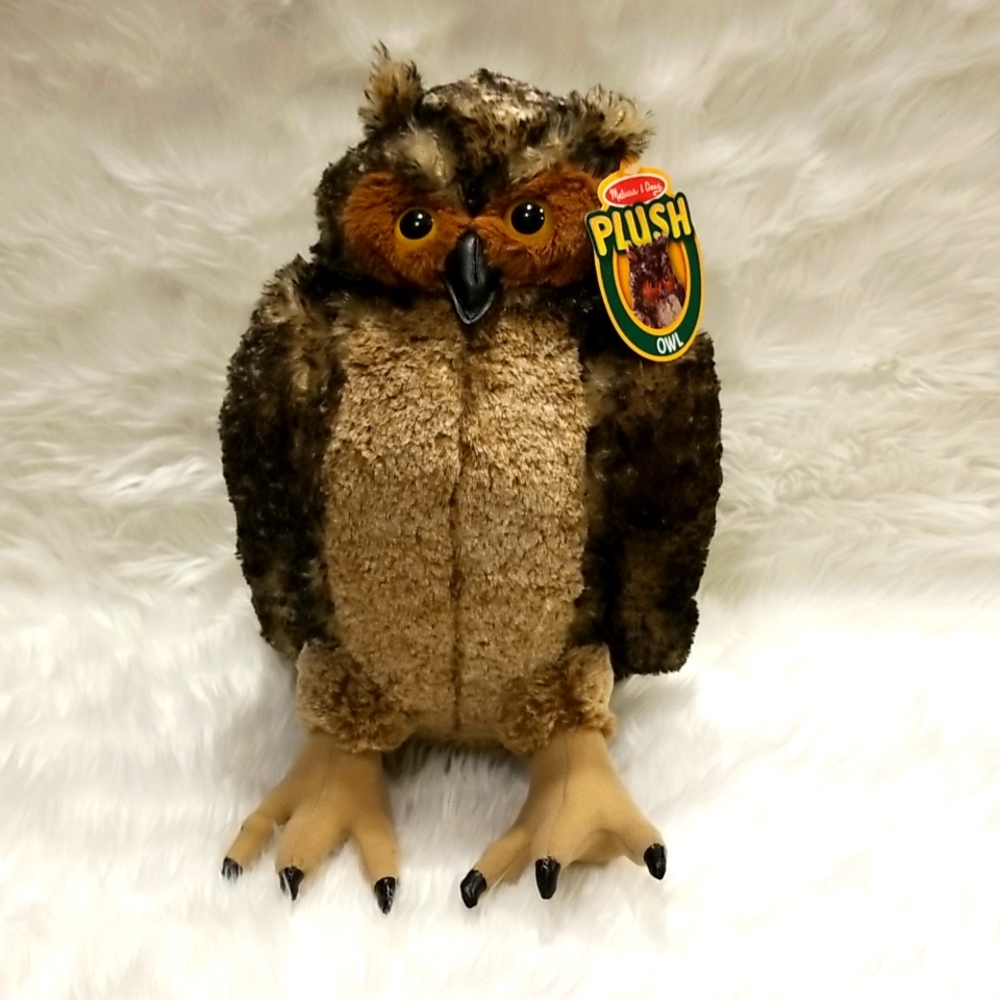 Melissa & Doug Plush Owl